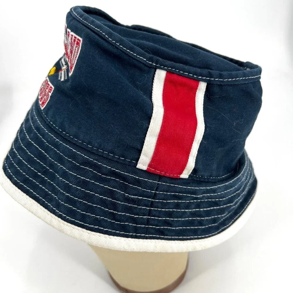 Disneyland Resort Bucket Hat Mickey‎ Mouse Navy Blue and Red Youth Size